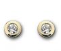 Серьги Swarovski с золотым покрытием превью 1283030.