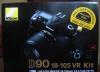 Новые Original Nikon D90 SLR цифровая камера с объ превью 1609281.