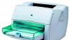 Принтер лазерный монохромный HP Laser Jet 1000 превью 1609987.