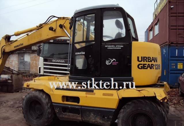 Экскаватор колёсный Komatsu PW128UU Санкт-Петербург