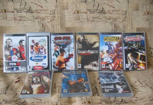 Игры для Sony PSP в ассортименте Москва