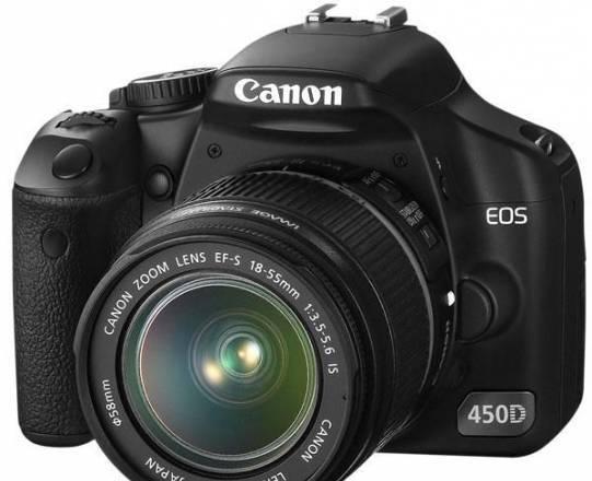 Зеркальная камера Canon EOS 450 Kit-недорого Москва
