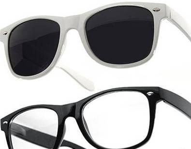Очки Wayfarer Sunglasses black tort white clear Москва