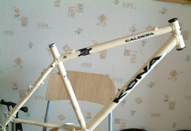 Рама Алю XC Kona Caldera 19" Бежевая Disc/Vbrake Москва
