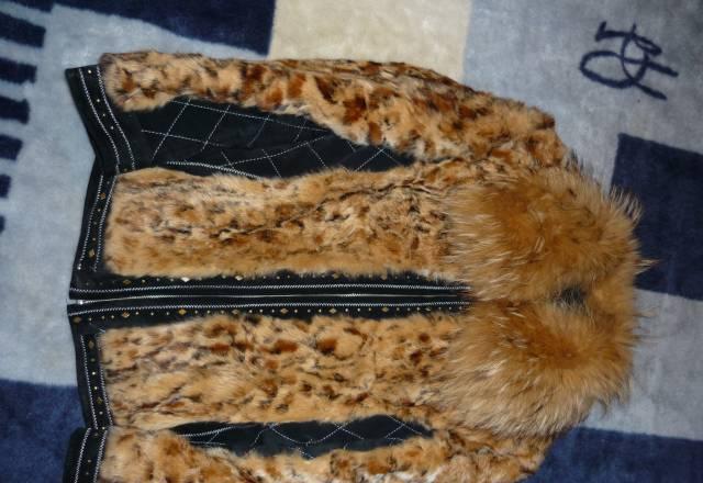 Меховая куртка(шубка)-в подарок пальто Санкт-Петербург