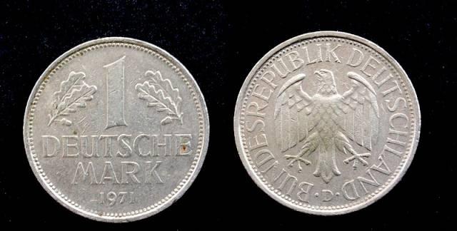 Монетs-1 deutsche mark Москва
