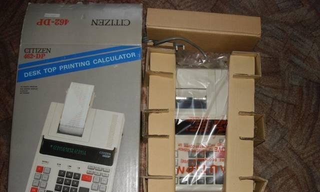 Калькулятор с печатью Москва