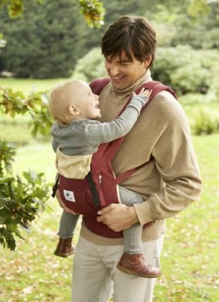 "Ergo Baby Organic , бордовый" Москва