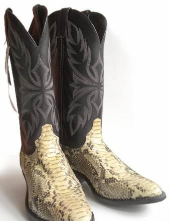 Cowboy Boots Natural Snakeskin 8.5 D Москва