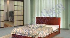 Кровать из сосны с ящиками для белья, доставлю Москва