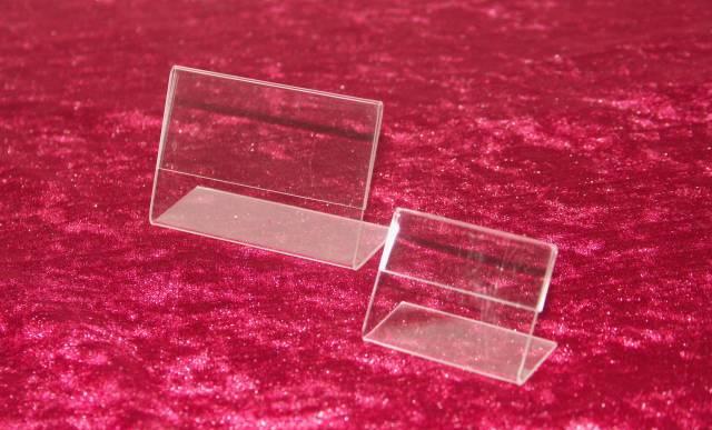 Ценникодержатели  (прозрачный акрил) Москва