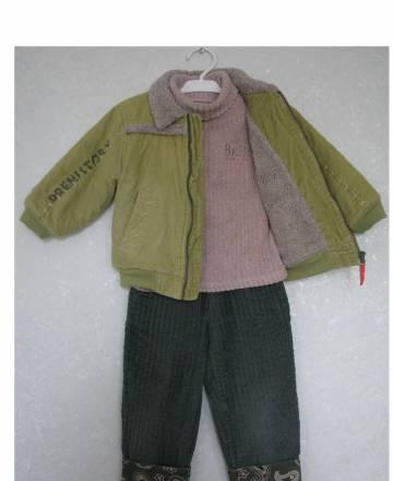 Куртка на меху,джинсы,водолазка (sela) рост 92-98 Москва