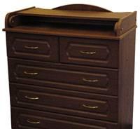 Комод пеленальный с 5 ящиками 80/5. Новый Москва