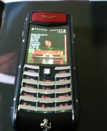 Vertu ascent Ti ferrari nero  точная копия Москва