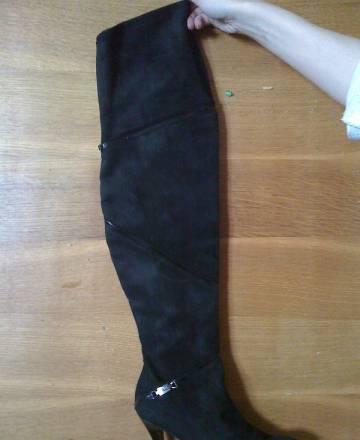 Ботфорты-замша 37 р-р Москва