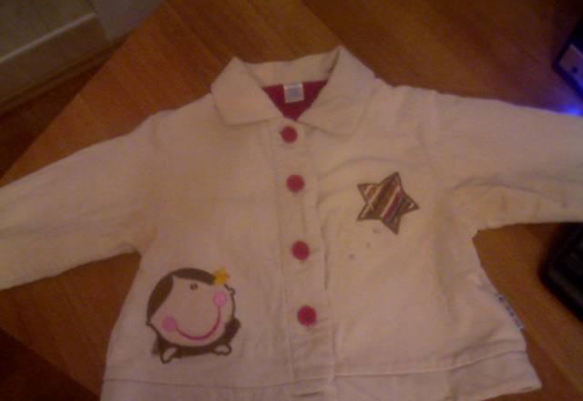 Вельветовый утепленный пиджак до 92см Москва