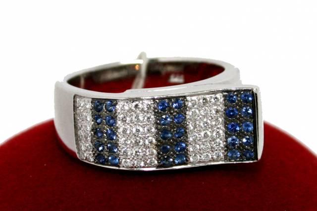 Кольцо-бриллианты,сапфиры Владимир