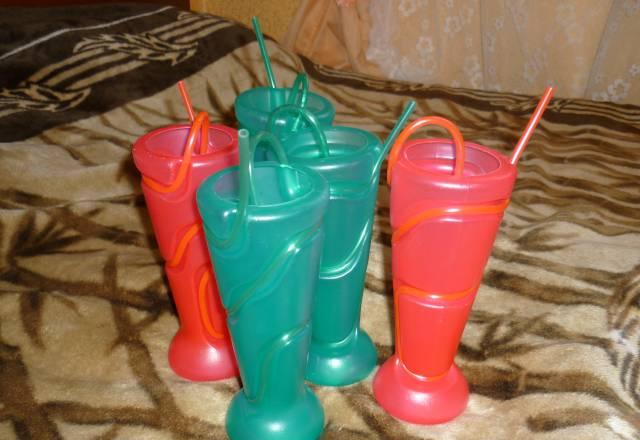 Бокалы коктейльные пластиковые Москва