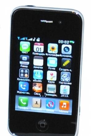 IPhone mini A710 (Черный) 2сим-карты, цв. TV, java Москва