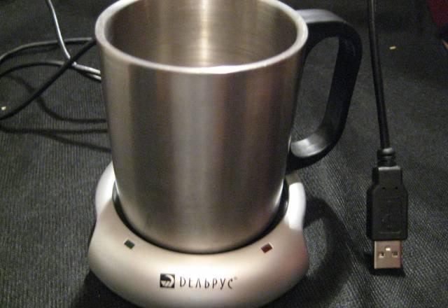 USB разветвитель с кружкой для горячего кофе Москва