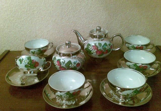 Чайный сервиз 6 персон ф-ки Вербилки Москва