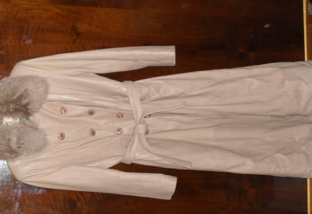 Пальто кожаное Москва