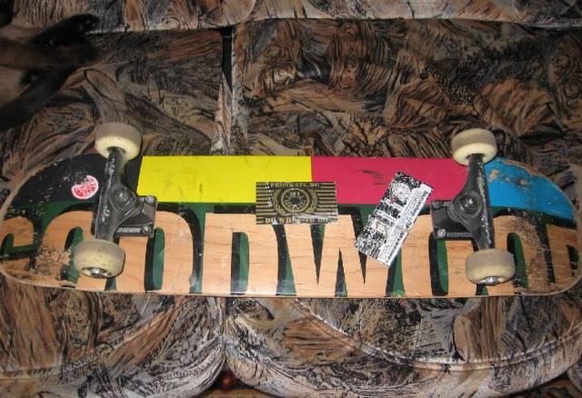 Скейт + чехол Москва