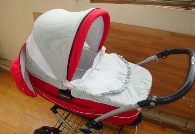 Коляску PEG-perego Culla красная Москва