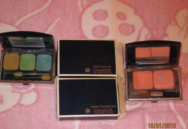 Тени и румяна Chambor из Швейцарии + подарок Санкт-Петербург