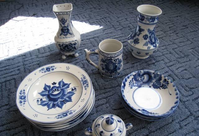 Гжель тарелки Москва