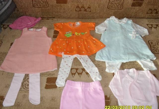 Летний пакет вещей для девочки Москва