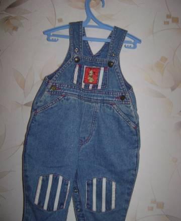 Комбинезон джинсовый + 2 штанишек Москва