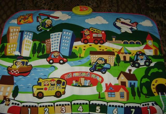 Музыкальный  коврик Москва