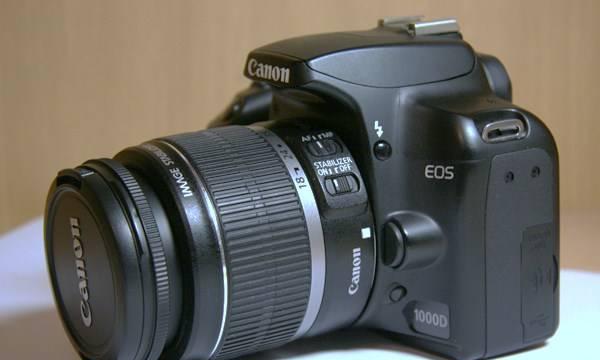 Canon 1000D с объективом 18-55 IS (стабилизатор) Москва