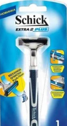 Бритва Schick Extra 2 Plus + 1 лезвие. Новая Москва
