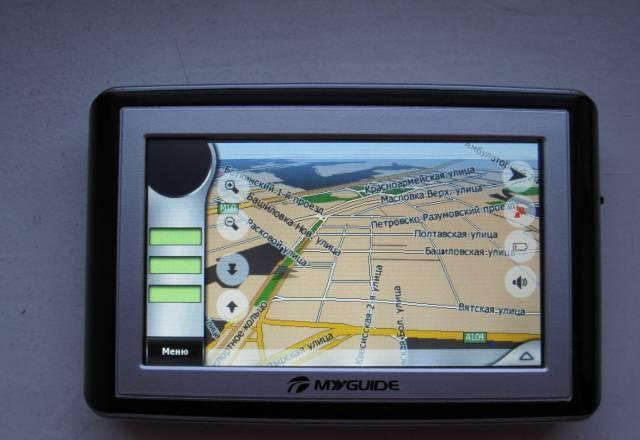 GPS Навигатор MyGuide 4200 Москва