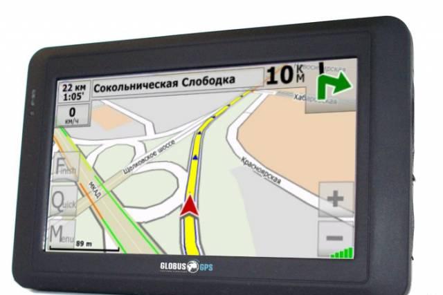 Новый навигатор globus GPS GL-800 Москва