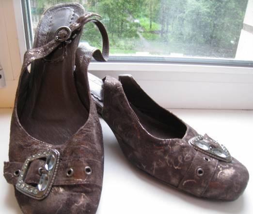 Туфли коричневые, разм. 37,5-38 Санкт-Петербург