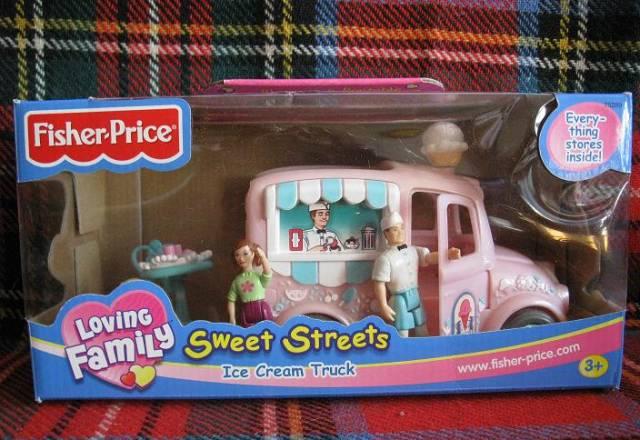 Куколка Домик Машина Fisher Price мороженое Москва