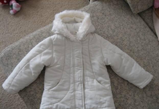 Куртка белая Mothercare  250 р Санкт-Петербург