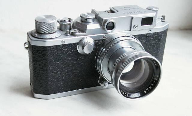 Фотоаппарат Canon 2-B 1949-52 (дальнамерная) Москва