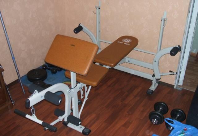 Штанга и силовой тренажёр Санкт-Петербург