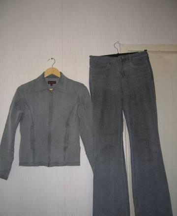 Костюм джинсовый серый р-р 44 Санкт-Петербург