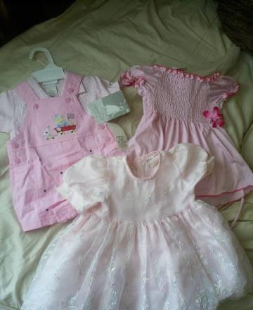 Два платья и костюмчик новые привезены из америки Москва