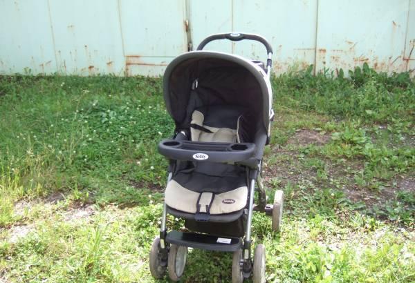 Прогулочная коляска kiddy за 2 500 руб Москва