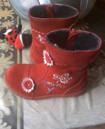 Сапожки замшевые ф.котофей 25 р Москва