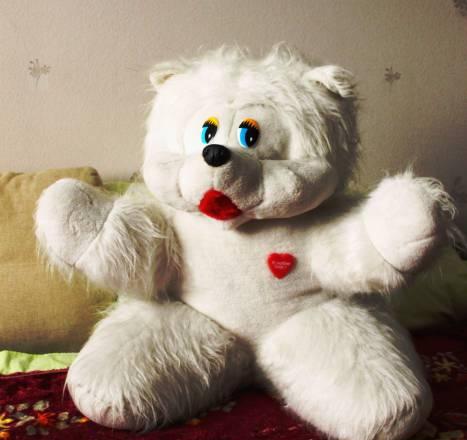 Большой белый медведь Москва