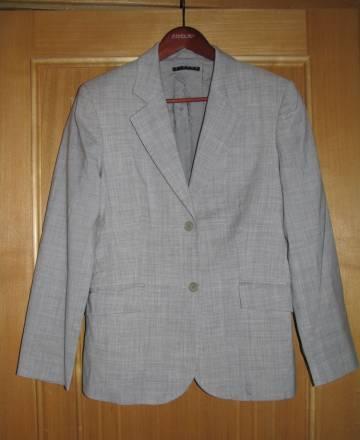 Серый пиджак sisley р.46 Санкт-Петербург