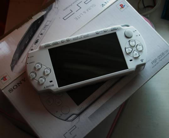 Psp slim белая Санкт-Петербург