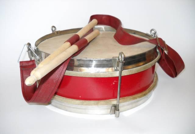 Пионерский барабан,кожа Москва